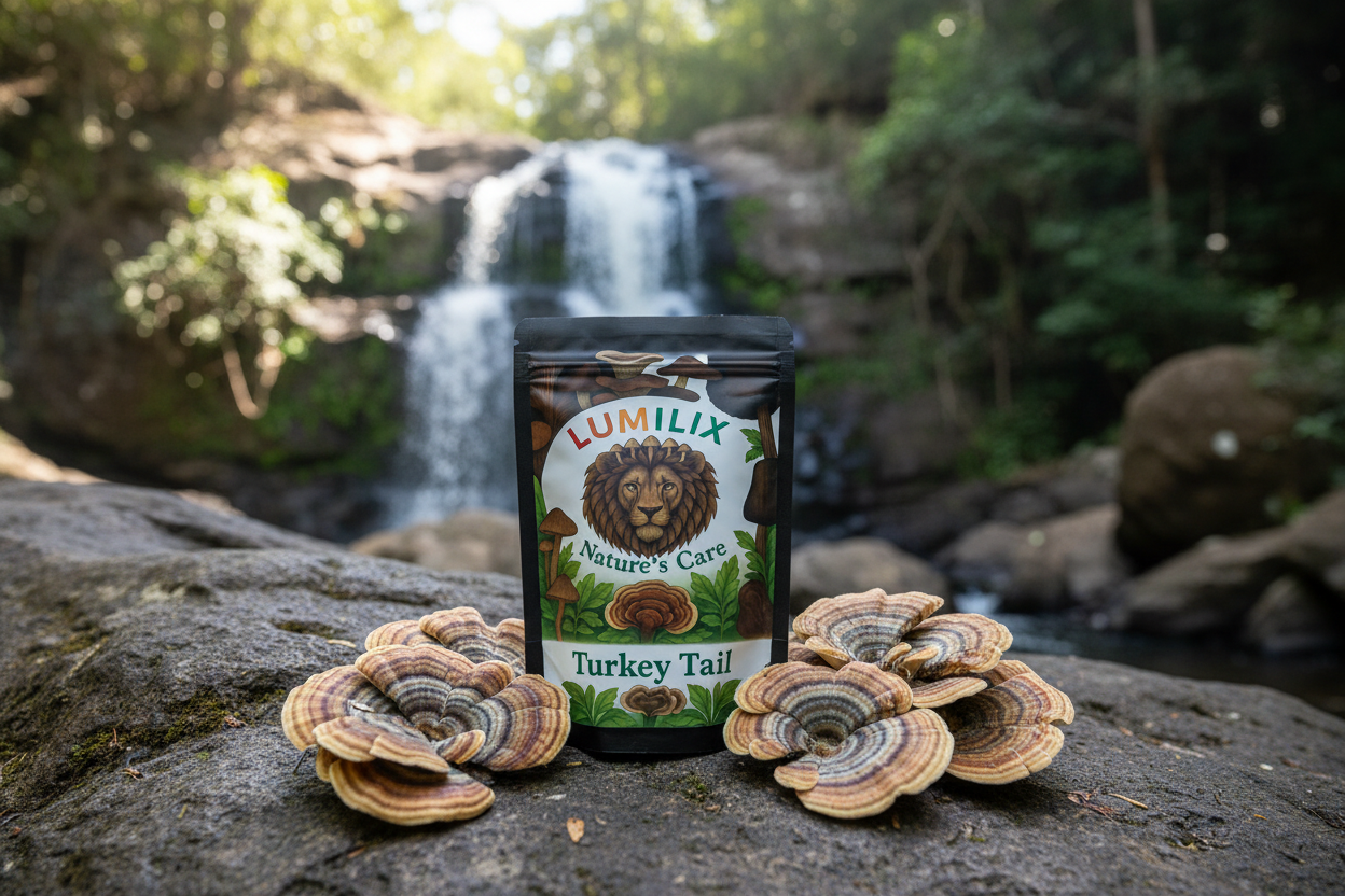Turkey Tail at Lone Creek Falls - Clean
